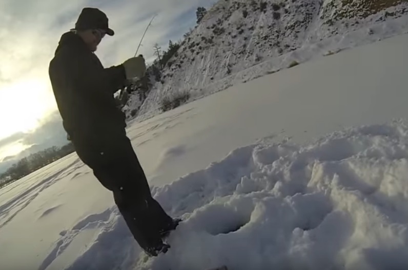 Montana Ice Fishing [VIDEO] Montana Hunting and Fishing Information