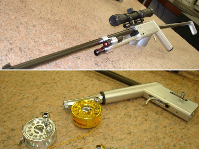Pack Rifle Transforms Into Fishing Pole - Montana Hunting and