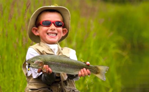 Five Year Old Fly Fishing Prodigy - Montana Hunting and Fishing Information