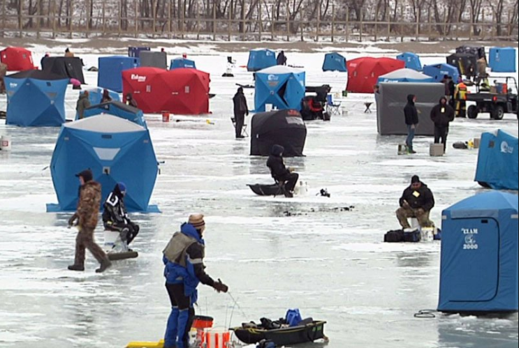 January Ice Fishing Tournament on Hebgen Lake Holds $10,000 as 1st Prize - Montana Hunting and