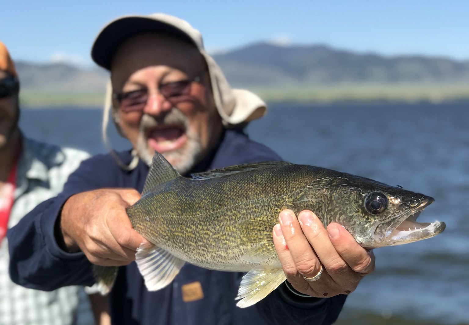 Day 1 Top 3 Teams Rock Creek Walleye Tourney Fort Peck Montana