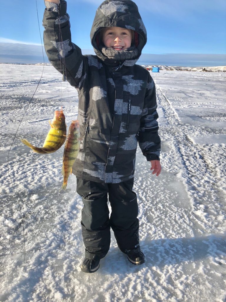 Perch Fishing on Nelson Reservoir Montana Hunting and