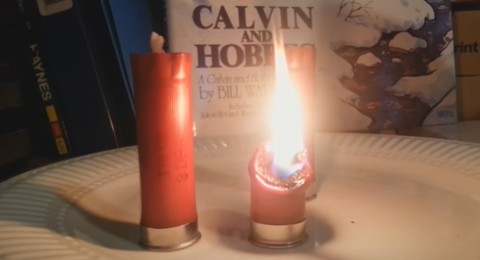 DIY Shotgun Shell Bacon Grease Candles Montana Hunting and Fishing