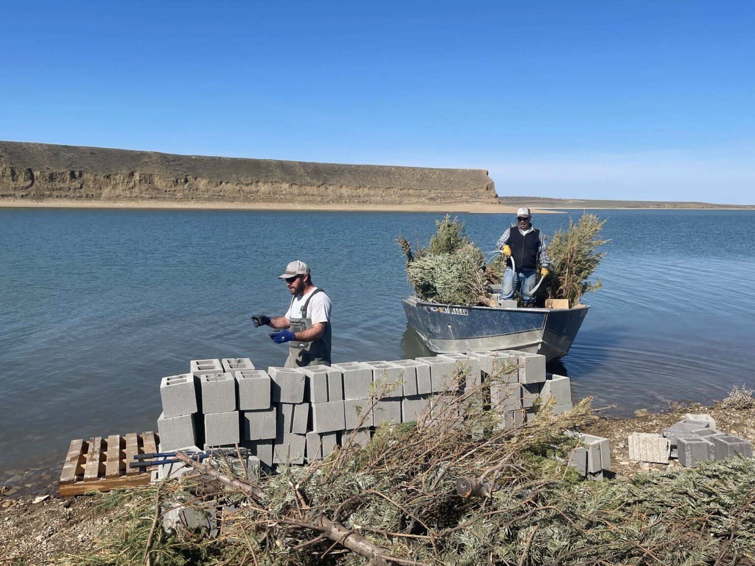 Volunteers and FWP Collaborate to Enhance Tiber Reservoir’s Fisheries ...