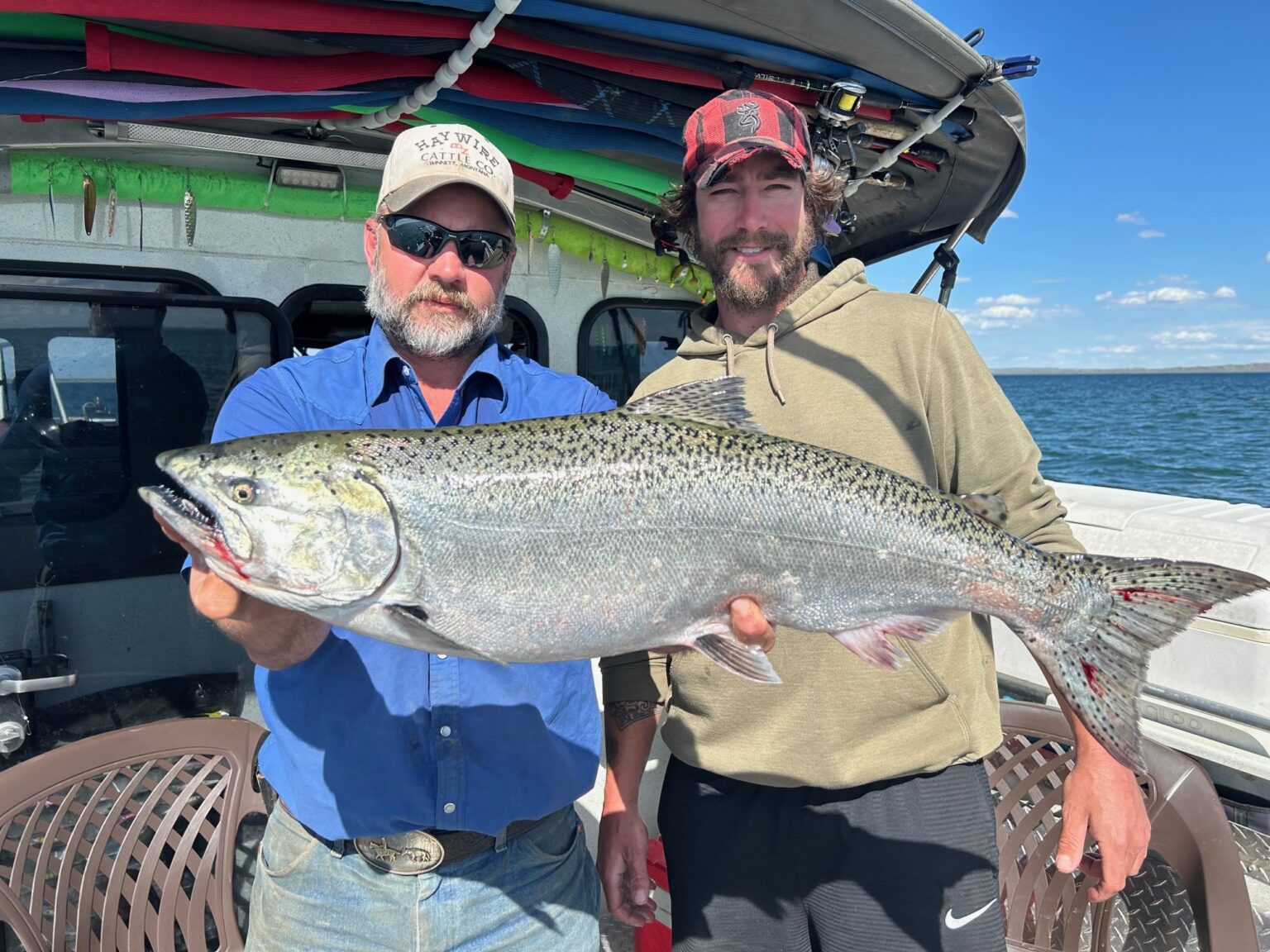 Big Kings on Peck Caught by The Salmon Slayer today - Montana Hunting ...