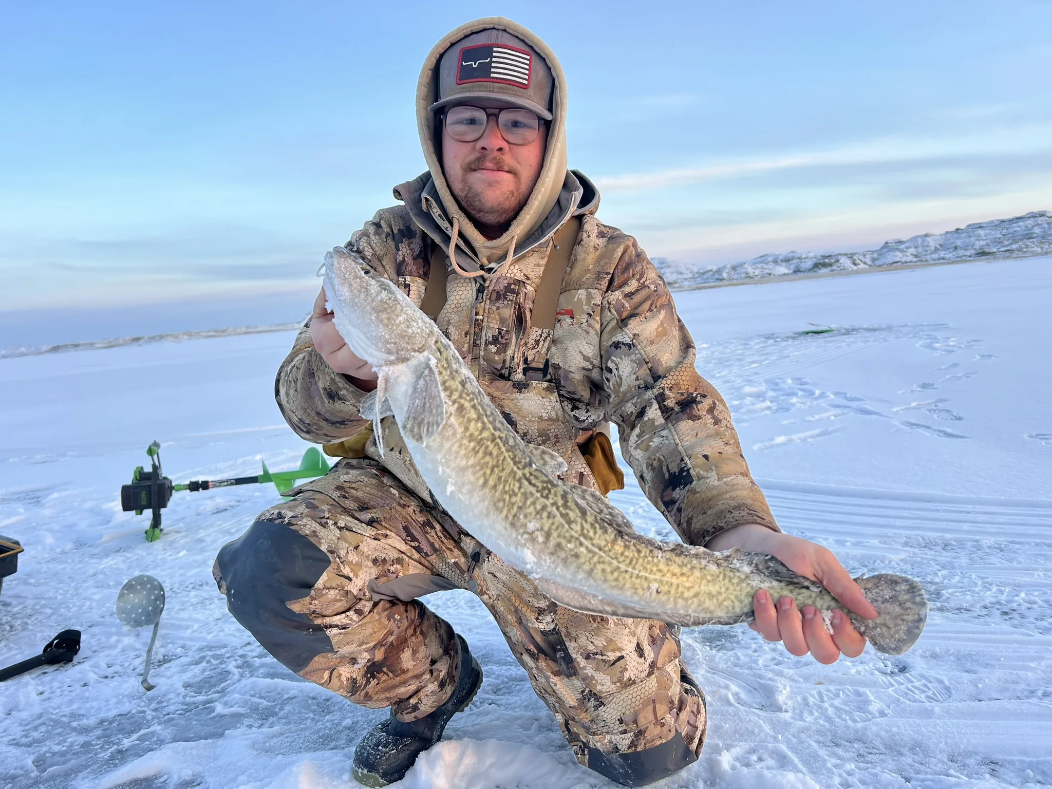 [VIDEO] Burbot aka “Ling” Caught Ice Fishing at Fort Peck