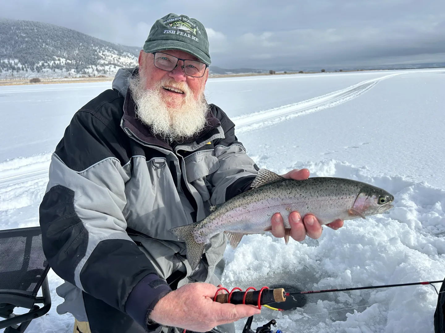 Garrett Ostler Reports on Hebgen Lake Ice Conditions