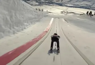 Sky High World Record Longest Ski Jump