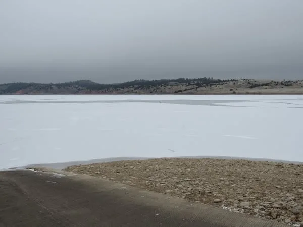 Tongue River Reservoir Ice Update – 1.2.25