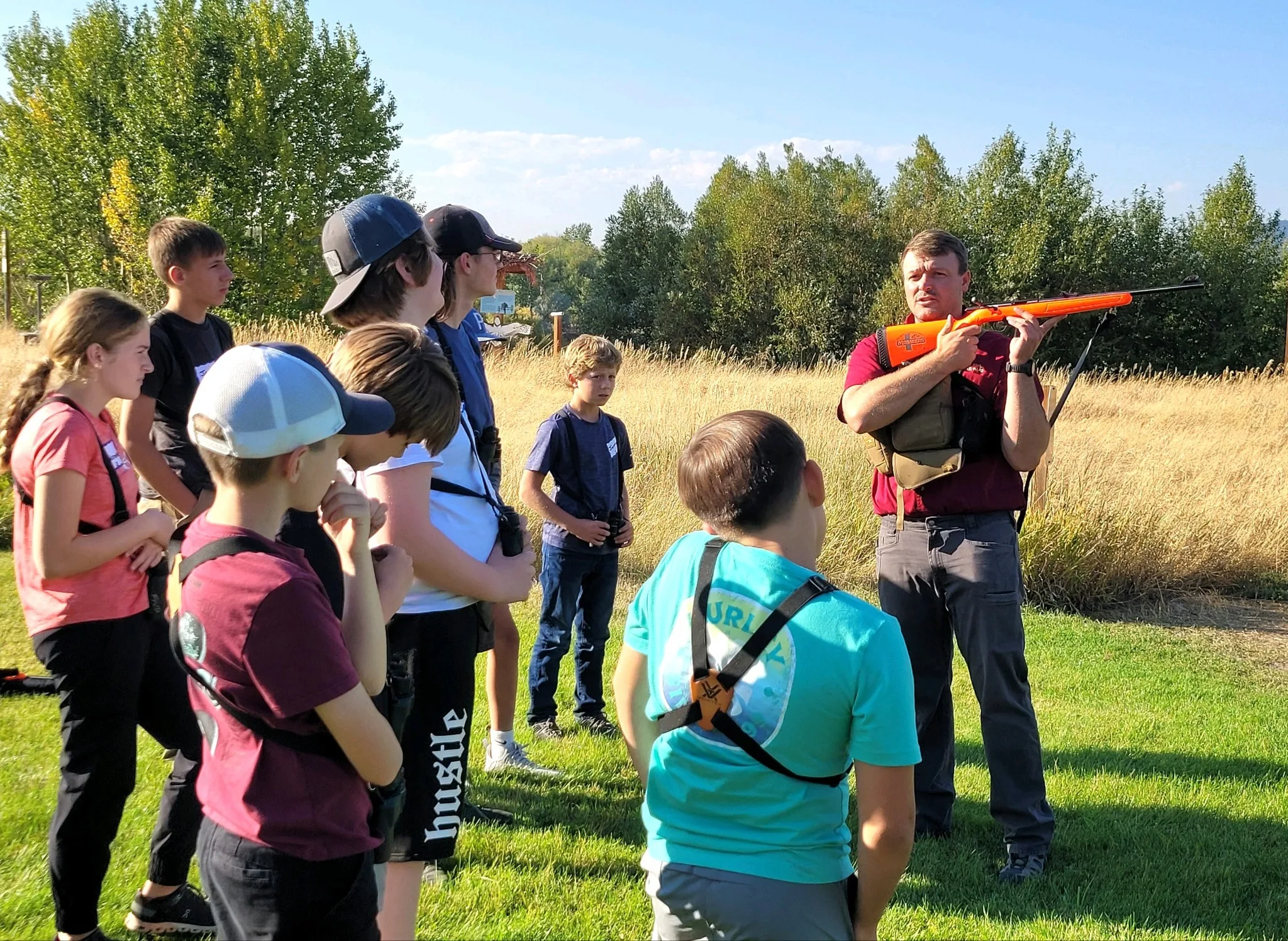 Hunter education field day for online students offered in Glasgow, February 8