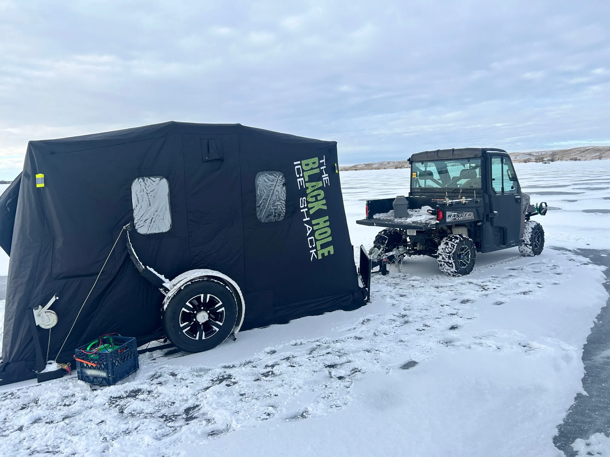 Captain’s Weekly Ice and Fishing Report on Nelson Reservoir 1.16.25