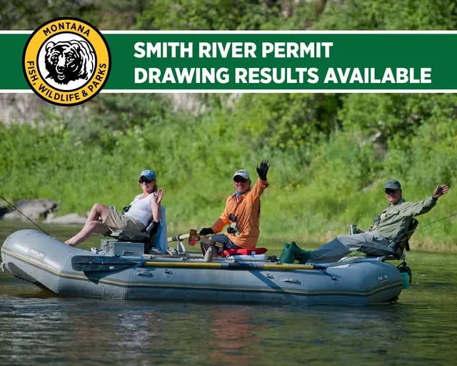 Smith River Permit Drawing Results Available