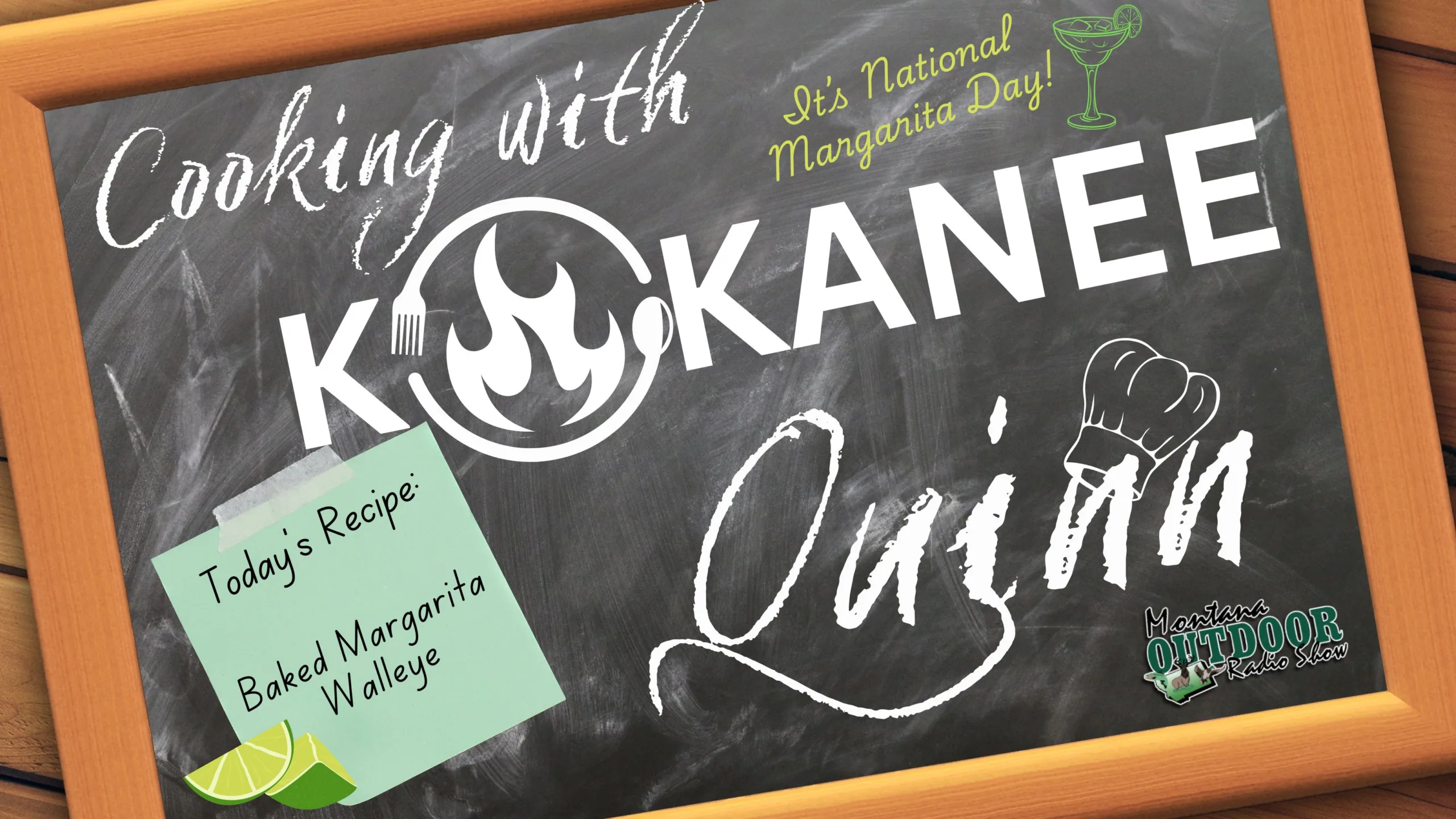 Cooking with Kokanee Quinn: Baked Margarita Walleye