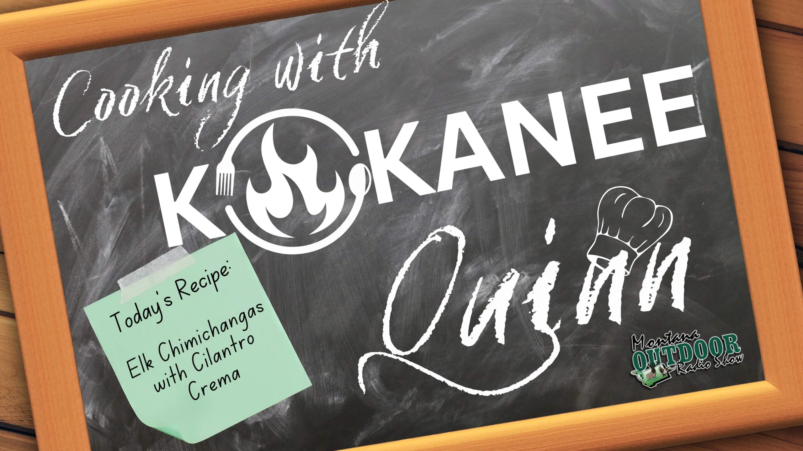 Cooking with Kokanee Quinn: Elk Chimichangas with Cilantro Crema